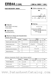 ERB44 datasheet pdf Fuji Electric
