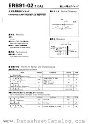 ERB91-02 datasheet pdf Fuji Electric