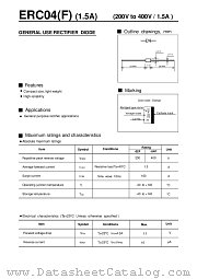 ERC04F datasheet pdf Fuji Electric