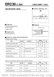 ERC30 datasheet pdf Fuji Electric