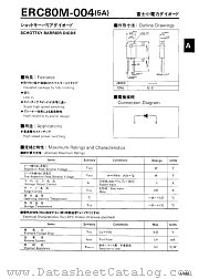 ERC80M-004 datasheet pdf Fuji Electric