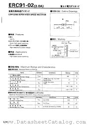 ERC91-02 datasheet pdf Fuji Electric