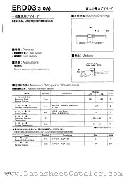 ERD03 datasheet pdf Fuji Electric