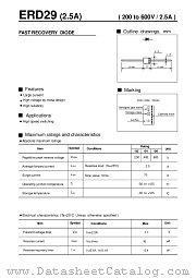 ERD29 datasheet pdf Fuji Electric