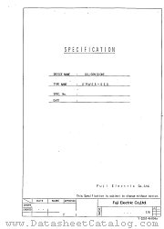 ERW06-060 datasheet pdf Fuji Electric
