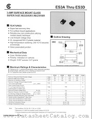 ES3D datasheet pdf Fuji Electric