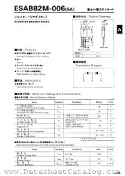 ESAB82M-006 datasheet pdf Fuji Electric