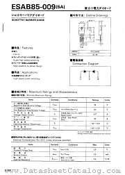 ESAB85-009 datasheet pdf Fuji Electric