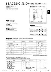 ESAC25N datasheet pdf Fuji Electric