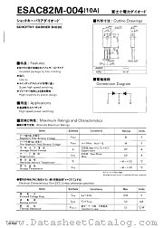 ESAC82M-004 datasheet pdf Fuji Electric