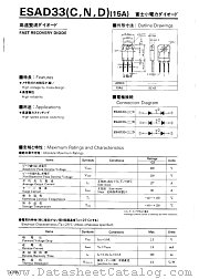 ESAD33C datasheet pdf Fuji Electric