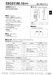 ESC011M-15 datasheet pdf Fuji Electric