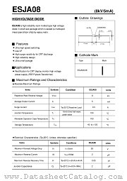 ESJA08 datasheet pdf Fuji Electric