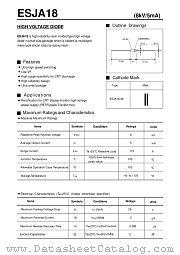 ESJA18 datasheet pdf Fuji Electric