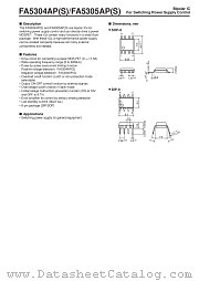 FA5305AP datasheet pdf Fuji Electric