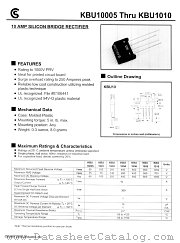 KBU1004 datasheet pdf Fuji Electric