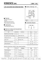KS923C2 datasheet pdf Fuji Electric