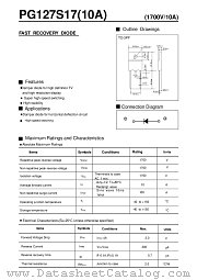 PG127S17 datasheet pdf Fuji Electric