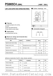 PG905C4 datasheet pdf Fuji Electric