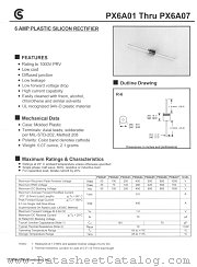 PX6A05 datasheet pdf Fuji Electric