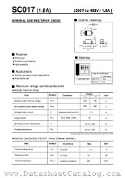 SC017 datasheet pdf Fuji Electric