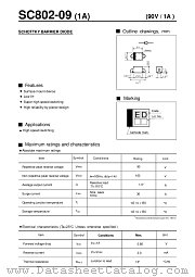 SC802-09 datasheet pdf Fuji Electric