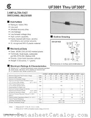 UF3005 datasheet pdf Fuji Electric