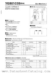 YG801C09 datasheet pdf Fuji Electric