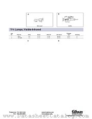 4115 datasheet pdf Gilway Technical Lamp