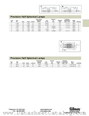 L1031 datasheet pdf Gilway Technical Lamp