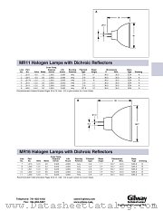 L524 datasheet pdf Gilway Technical Lamp