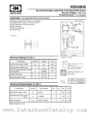 05GU4B48 datasheet pdf GOOD-ARK Electronics