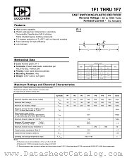 1F3 datasheet pdf GOOD-ARK Electronics