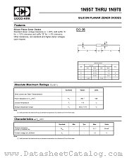 1N977 datasheet pdf GOOD-ARK Electronics