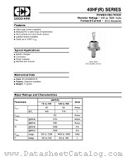 40HFR100M datasheet pdf GOOD-ARK Electronics