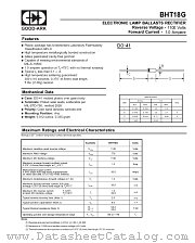 BHT18G datasheet pdf GOOD-ARK Electronics