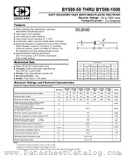 BY500-400 datasheet pdf GOOD-ARK Electronics