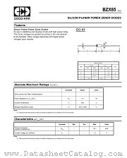BZX8524 datasheet pdf GOOD-ARK Electronics