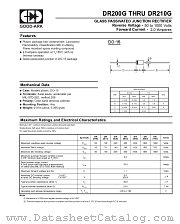 DR208G datasheet pdf GOOD-ARK Electronics