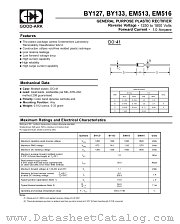 BY127 datasheet pdf GOOD-ARK Electronics