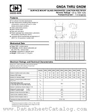 GNOA datasheet pdf GOOD-ARK Electronics