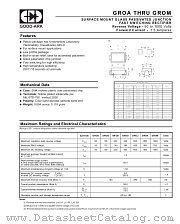 GROG datasheet pdf GOOD-ARK Electronics