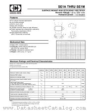 SE1M datasheet pdf GOOD-ARK Electronics