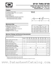 SF102 datasheet pdf GOOD-ARK Electronics
