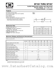 SF1G5 datasheet pdf GOOD-ARK Electronics