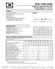 SF202 datasheet pdf GOOD-ARK Electronics