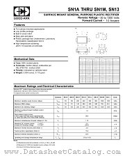 SN13 datasheet pdf GOOD-ARK Electronics