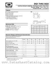 SN23 datasheet pdf GOOD-ARK Electronics