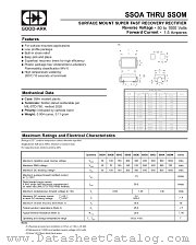 SSOB datasheet pdf GOOD-ARK Electronics