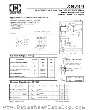 U05GU4B48 datasheet pdf GOOD-ARK Electronics